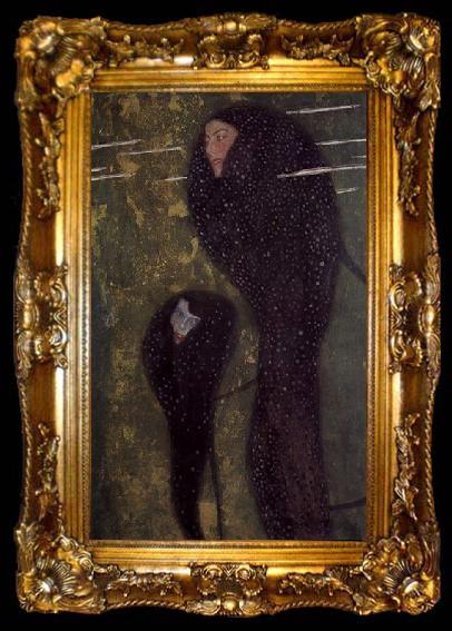 framed  Gustav Klimt Die Sirenen, ta009-2
